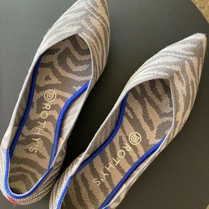 Rothy's! 9W gray zebra